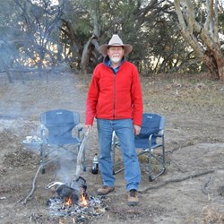 Getting the campfire ready