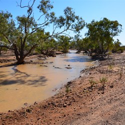 These creeks are usually dry, a sign of recent rains