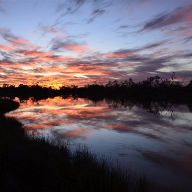 The start of another great day in Birdsville