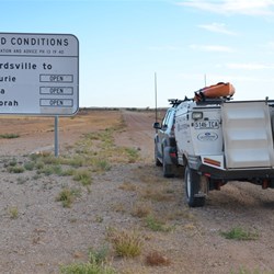 Road conditions north to Boulia