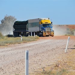 Road Train on the Birdsville Track