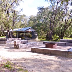 There were no other campers to share this area with!