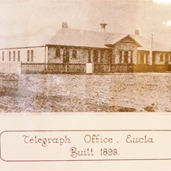 The Telegraph Station in its working days - Build 1898