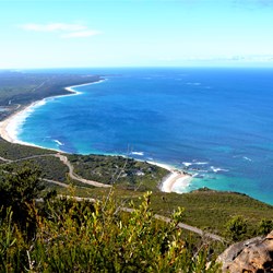spectacular views from East Mt Barren over Hopetoun