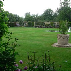 Part of the Astor gardens built in 1902.