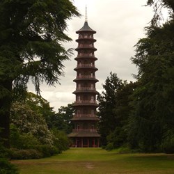 The Pagoda seen from the Kew Explorer