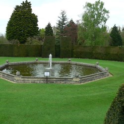 Formal part of the gardens