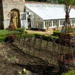 Kitchen gardens and glasshouse