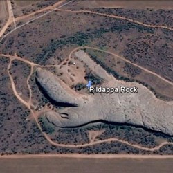 A Google image of Pildappa Rock