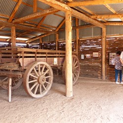 Inside the barn - Kow Plains Homestead