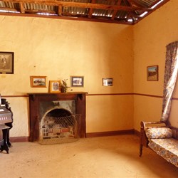 Inside the homestead