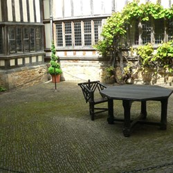 The courtyard