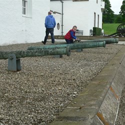 No longer fired in anger, Blair Castle.