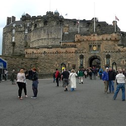 Parade ground, Edinburgh Castle