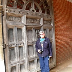 The magnificent Blickling front doorway