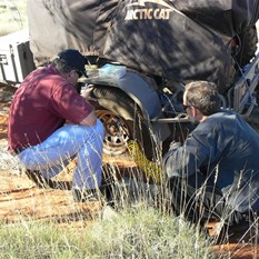 Puncture No. 10 - A 4 plug gash!