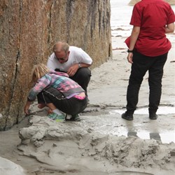 Testing the water for drinking