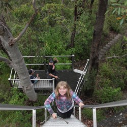 Climbing Mt Frankland