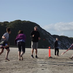 Beach Cricket Family Fun