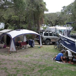 Not your usual caravan park site