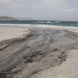 Watching patterns in the sand