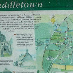 Map of Puddletown