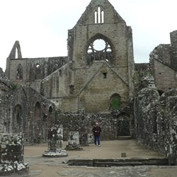 The Abbey viewed from some of the adjoining ruins