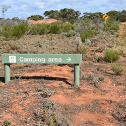 If you did not know it, you would think it was the camping turn off.