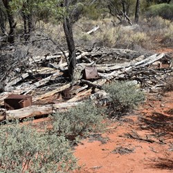 This old Musterers Hut was made from local Black Oak Timber