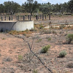 Old tank at Mornington Dam