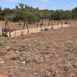 Old stock watering points near the old dams