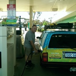 Time for fuel at Norseman.