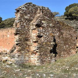 Old ruins of the former Office and Residence of Captain Dunstan.