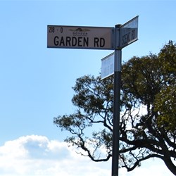 If you are not able to travel down Hill Road, you will have to turn off into Garden Road