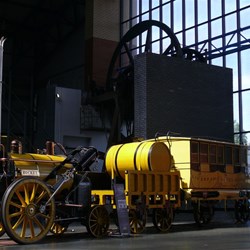 A replica of the "Rocket" 1829