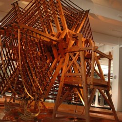 Aerial tuning inductor for VLF transmissions from Rugby Radio Station.