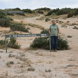 National Park Sign in the Carpark