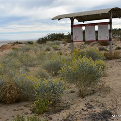 Level Post Bay Information Signs