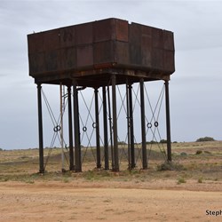 Old Water Tank at Callanna Siding