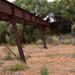 Callanna Creek Railway Crossing