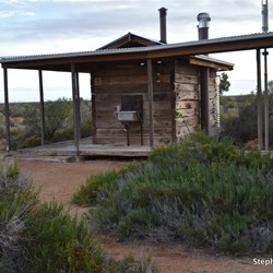 The toilet facilities at Coward Springs