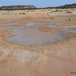 The track leading into Blanche Cup and The Bubbler