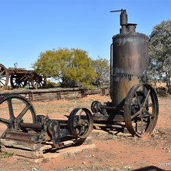Items from the past at William Creek