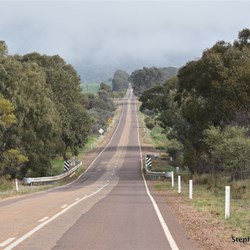 Very low clouds over Mt Remarkable 
