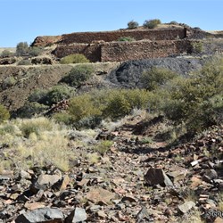 Old Peake Mining site Smelters