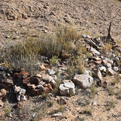 Lonely graves at Old Peake