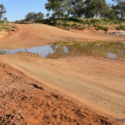 Peake Creek over the Oodnadatta Track