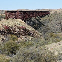 Albebuckina Bridge from the northern side