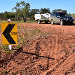 Time for another creek detour