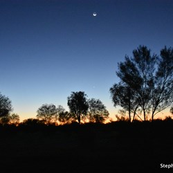 The end of yet another perfect day in the Outback